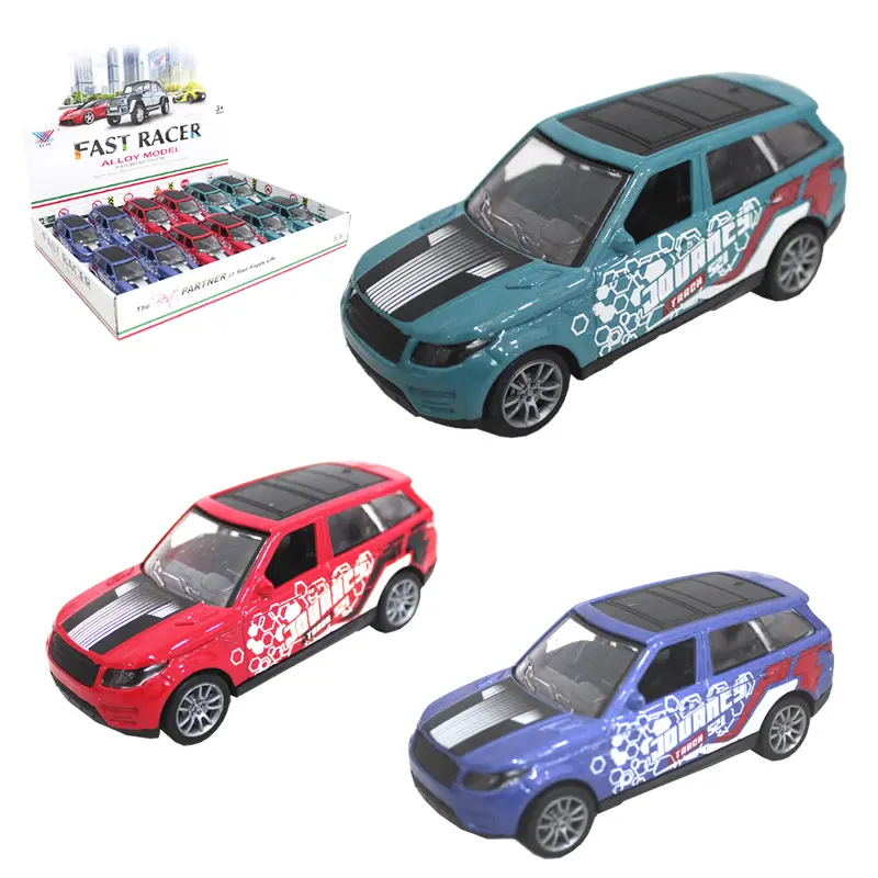 CARRO DE METAL A FRICCAO PULL BACK FAST RACER ALLOY MODEL DP PLAY