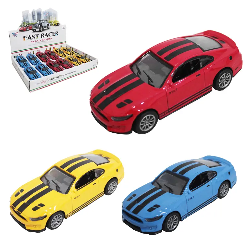 CARRO DE METAL A FRICCAO PULL BACK FAST RACER ALLOY MODEL DP PLAY
