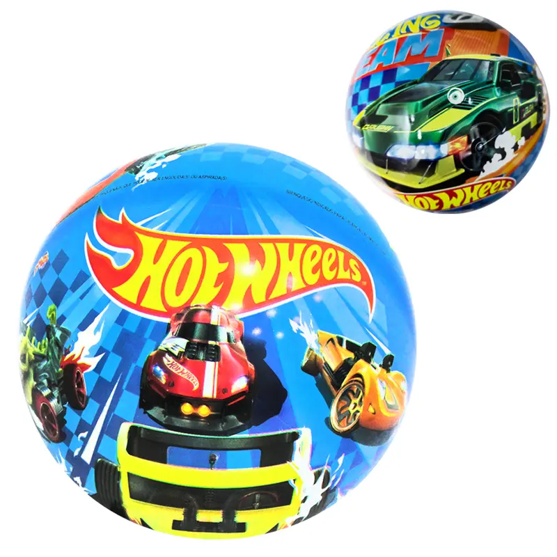 HOT WHEELS BOLA DE VINIL 22CM DE Ø