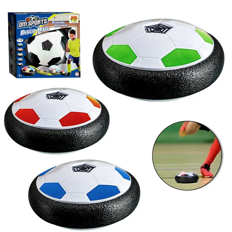 DISCO BALL BOLA FLUTUANTE DM SPORTS COM LUZ A PILHA 6X18CM DE Ø