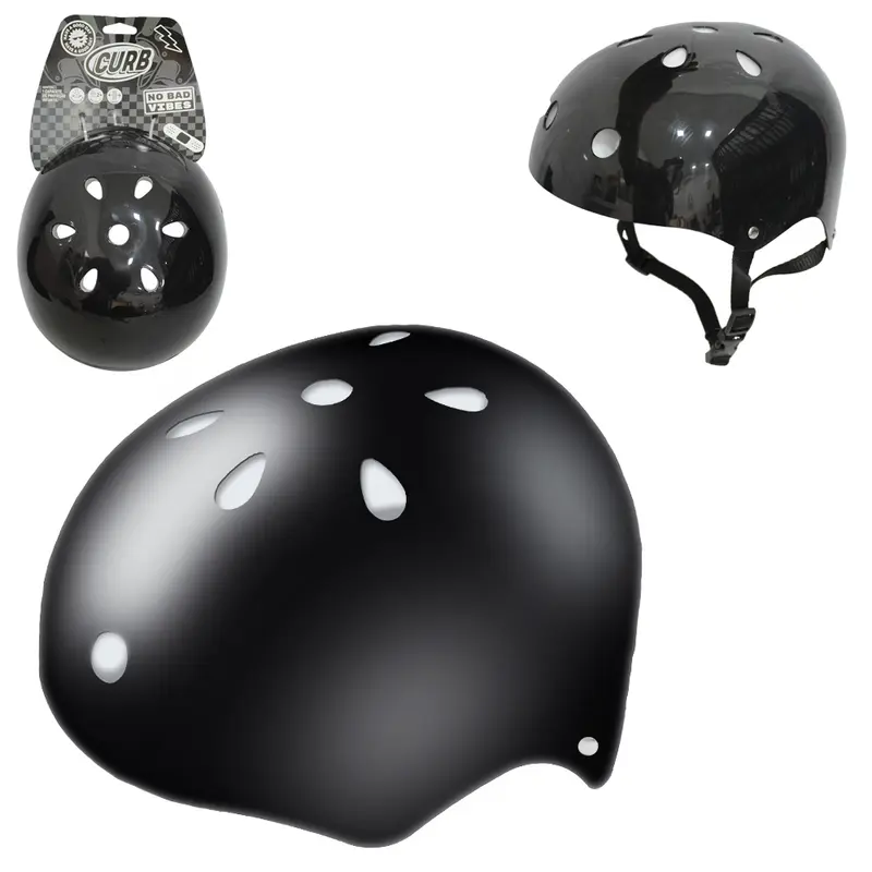 CAPACETE DE PROTECAO INFANTIL PRETO