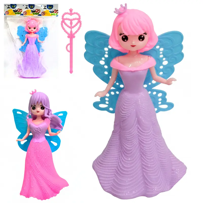 BONECA FADA COM VARINHA MAGICA / CETRO TOP KIDS