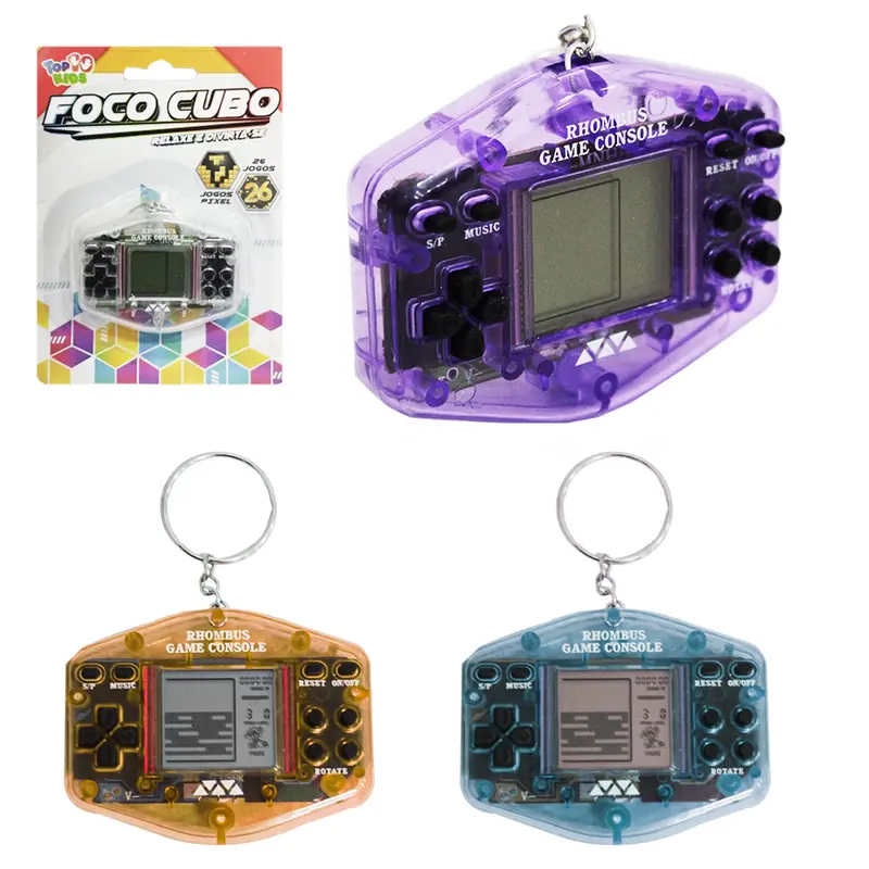 CHAVEIRO MINI GAME A BATERIA TOP KIDS 6X5CM