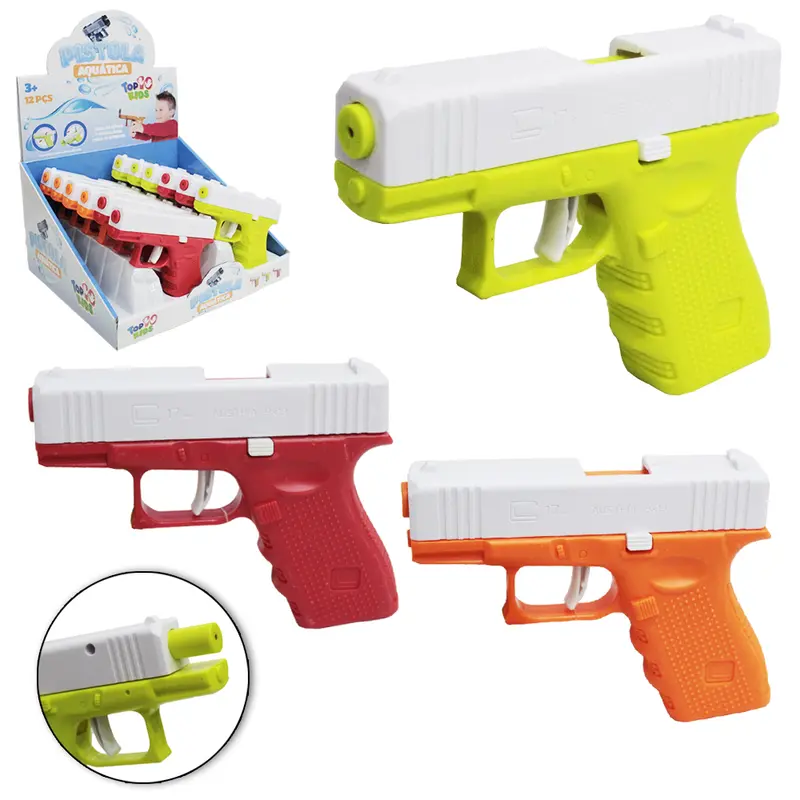 PISTOLA LANCA AGUA TOP KIDS DP PLAY 13X9CM