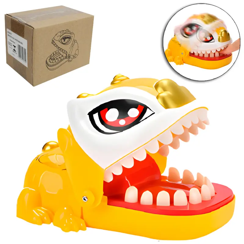 BRINQUEDO MORDIDA / MORDE DEDO LEAO 13,5X9,5X8,5CM