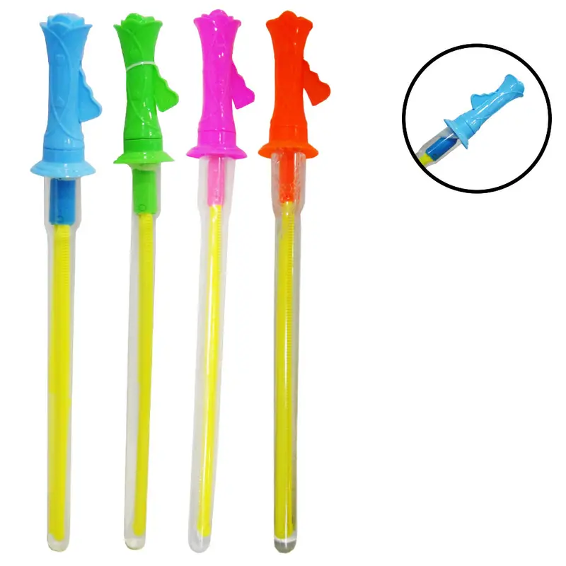 LANCA BOLHA DE SABAO ESPADA COLORS 46CM