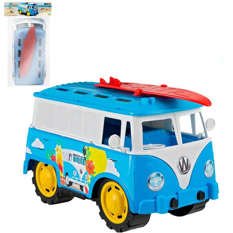 CARRO KOMBICA PRAIA COM PRANCHA DE SURF RODA LIVRE