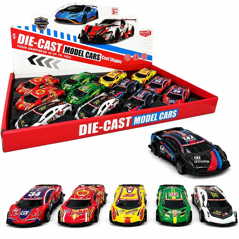 CARRO DE METAL A FRICCAO PULL BACK DP PLAY