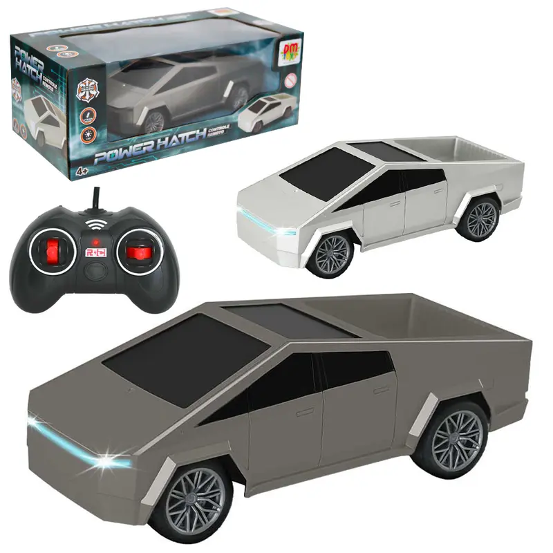 CARRO COM CONTROLE REMOTO SEM FIO CYBER POWER HATCH 7 FUNCOES COM LUZ A PILHA