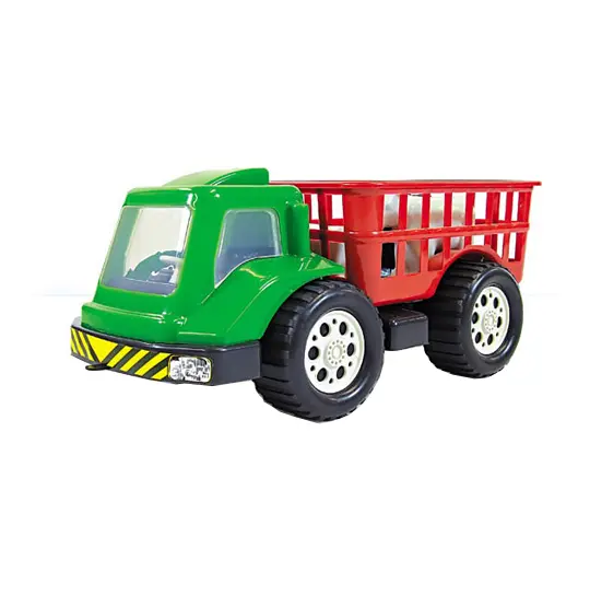 CAMINHAO BOIADEIRO RODA LIVRE COM ACESSORIOS 28X11CM