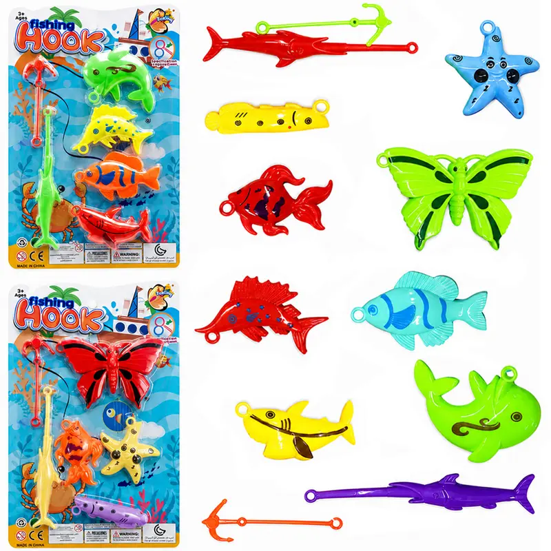 VARINHA PEGA PEIXE COM 4 PECAS FISHING HOOK