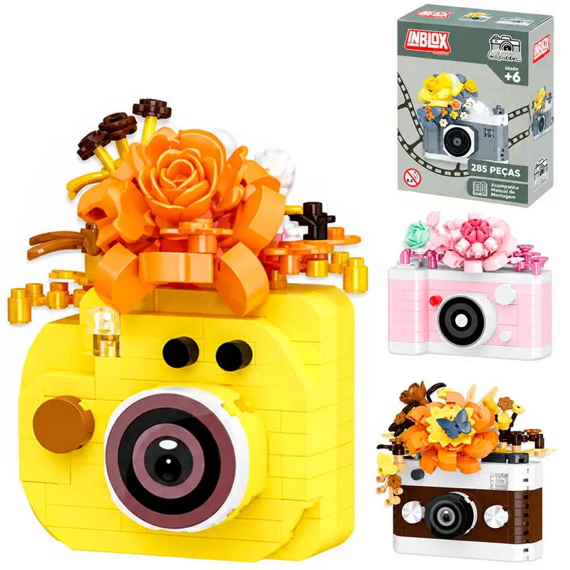 BLOCOS DE MONTAR INBLOX MINI CAMERA FOTOGRAFICA TLEG DP PLAY