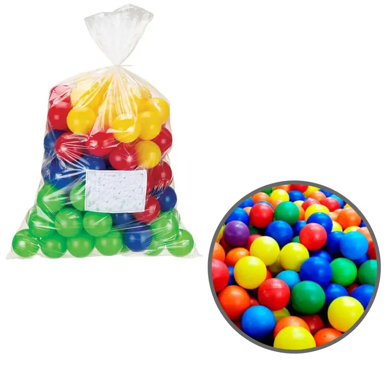BOLINHA PARA PISCINA COLORIDA COM 50 PECAS