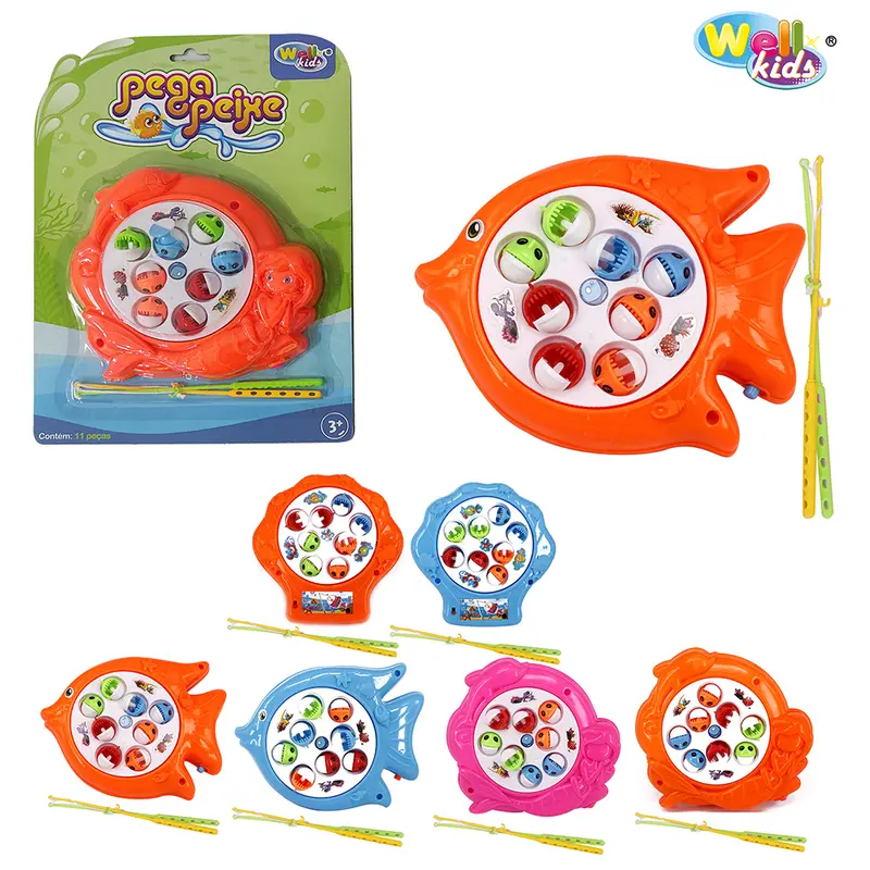 PEGA PEIXE A PILHA SORTIDOS WELLKIDS