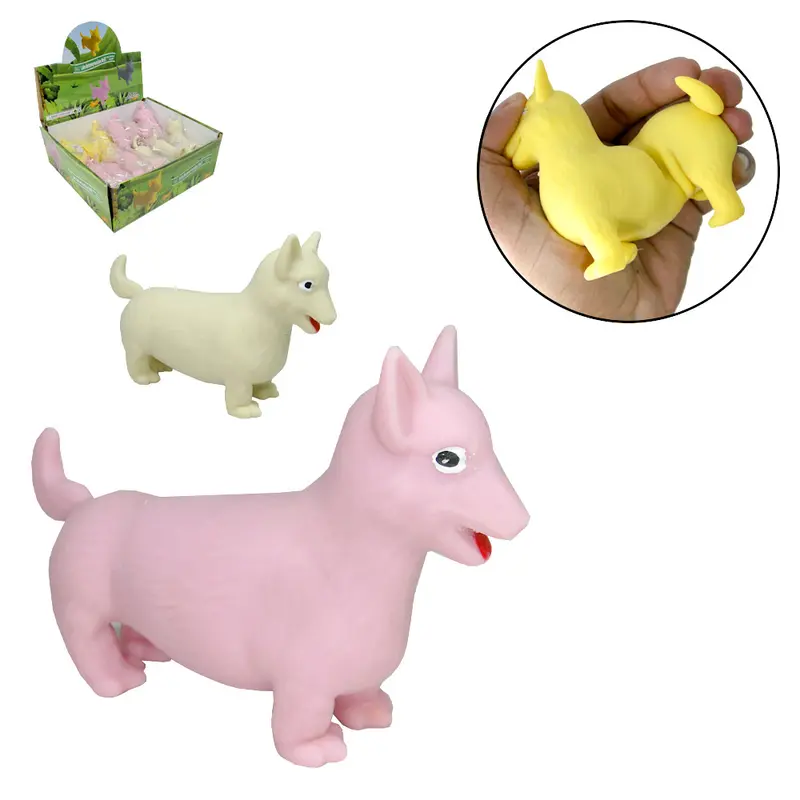LOBO ESTICA SQUISHY COLORS 13CM