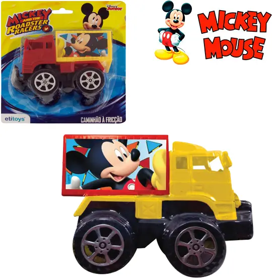 CAMINHAO A FRICCAO SORTIDOS NA CARTELA MICKEY DISNEY