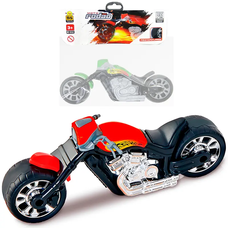 MOTO RODAO RODA LIVRE COLORS NA SOLAPA