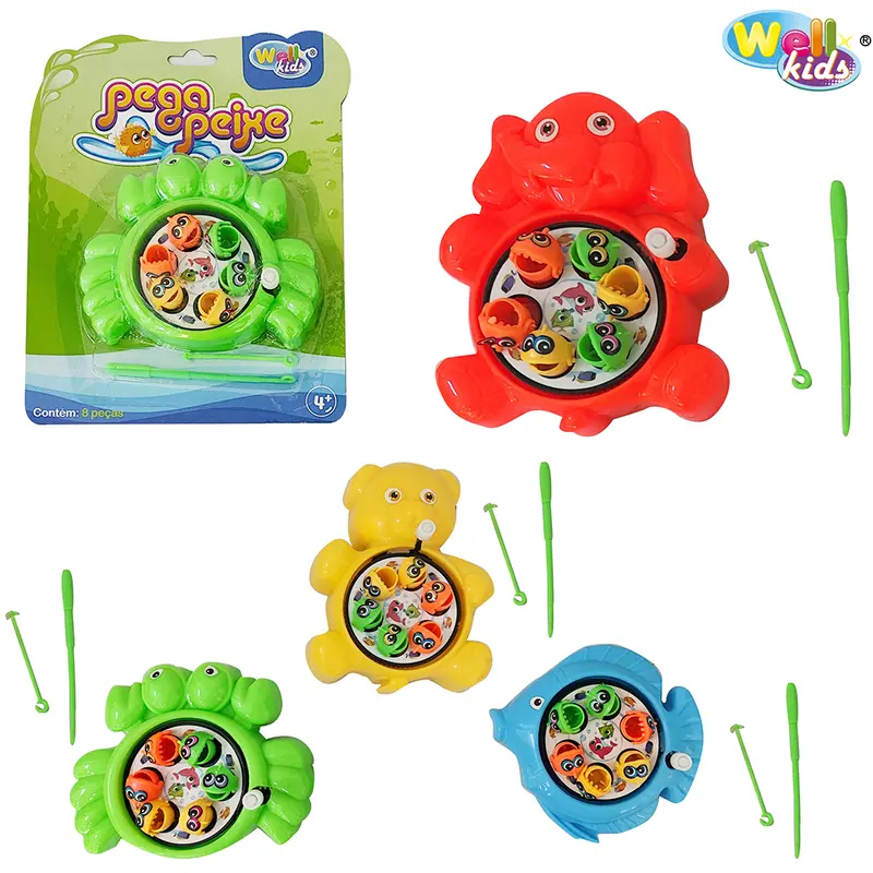 PEGA PEIXE A CORDA URSO/ELEFANTE/CARANGUEJO WELLKIDS