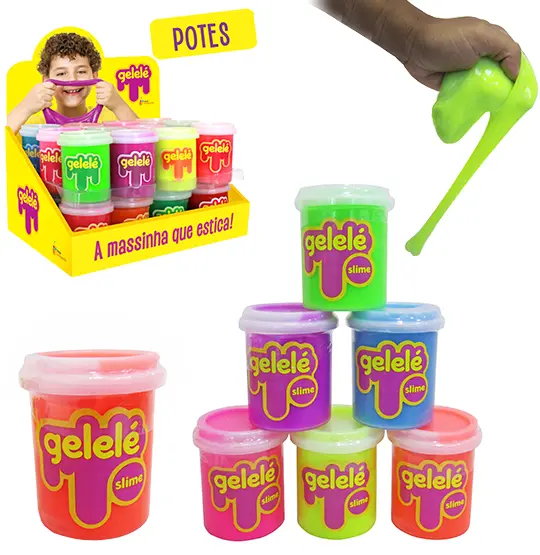 GELEINHA SLIME / GELELE TRADICIONAL COLORS 152G DP PLAY