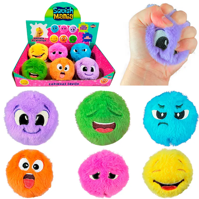 BICHINHO DE PELUCIA CARINHA SQUISH MANIA SORTIDOS
