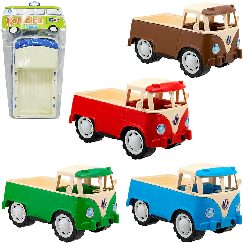 CARRO KOMBICA PICAPE RODA LIVRE COLORS 29X18X17CM NA SOLAPA