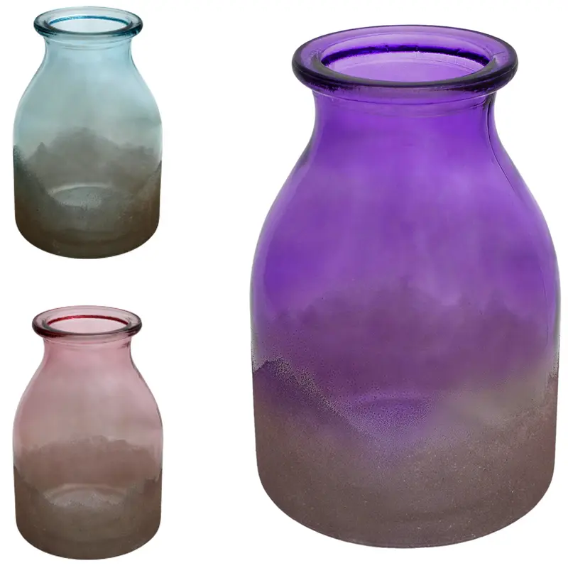 VASO DE VIDRO REDONDO 1250ML 18X12CM DE Ø
