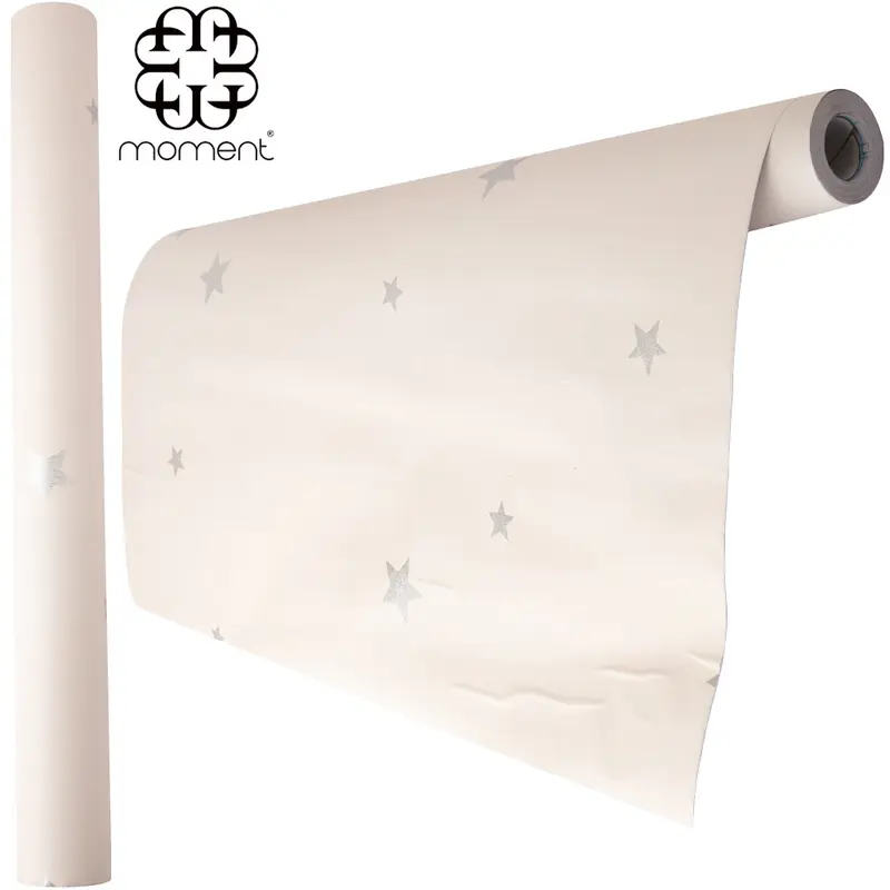 PAPEL DE PAREDE ROLO AUTOADESIVO ESTRELA 45CMX5M