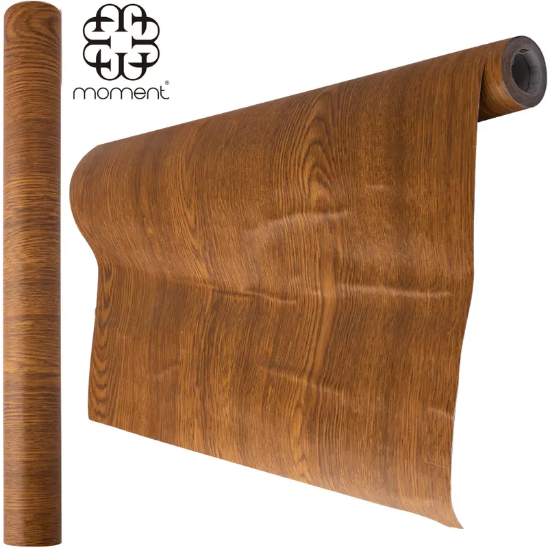 PAPEL DE PAREDE ROLO AUTOADESIVO MADEIRA 45CMX5M