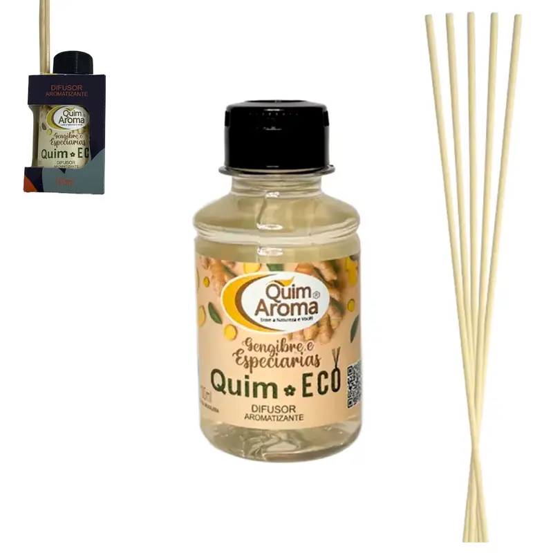DIFUSOR DE AROMAS PARA AMBIENTES GENGIBRE E ESPECIARIAS 100ML