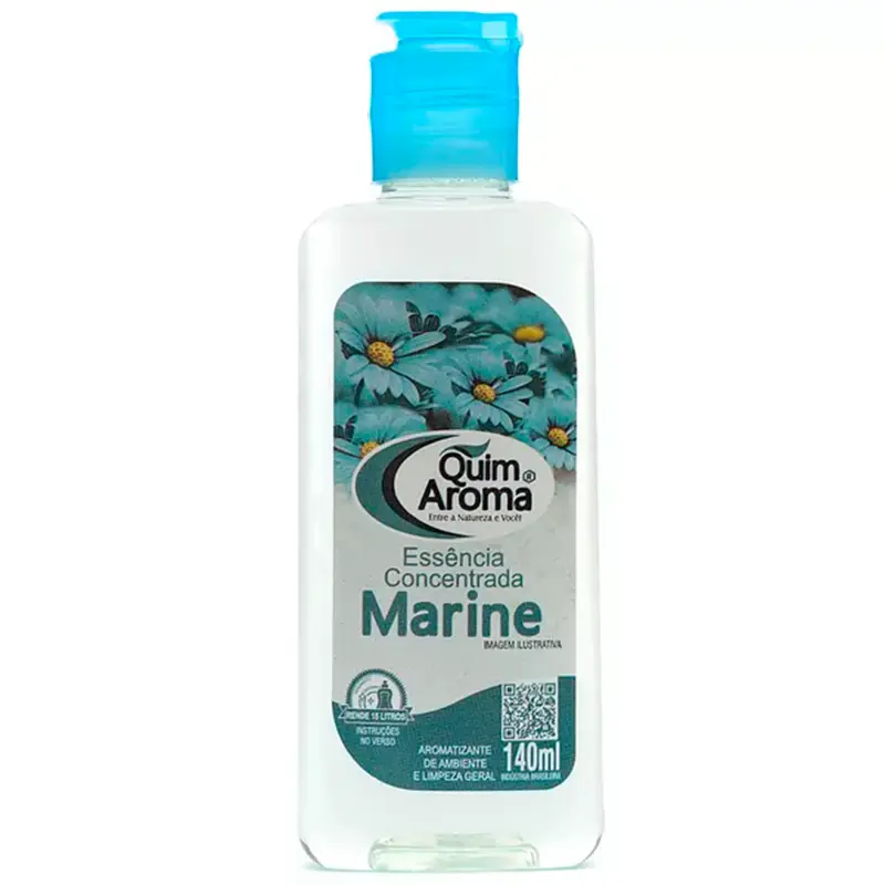 ESSENCIA CONCENTRADA AROMATIZANTE DE AMBIENTE MARINE COM TAMPA FLIP 140ML