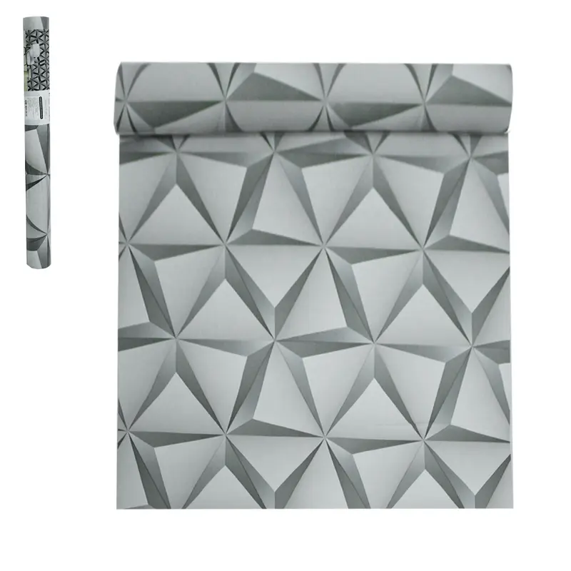 PAPEL DE PAREDE ROLO AUTOADESIVO GESSO 3D DCA DECOR 45CMX5M