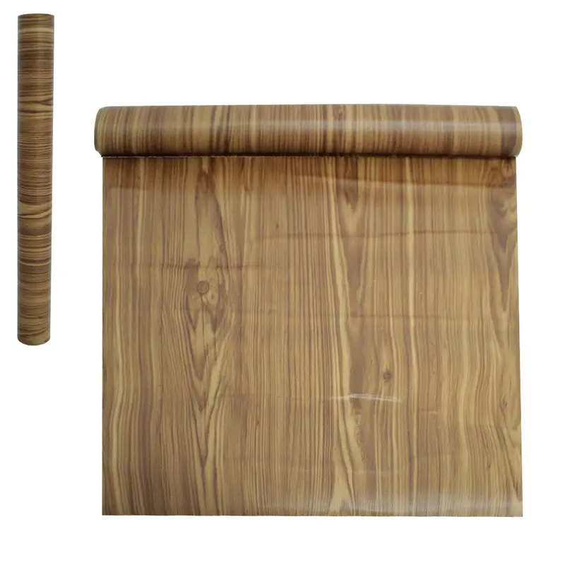 PAPEL DE PAREDE ROLO AUTOADESIVO MADEIRA COM VEIO DCA DECOR 45CMX5M