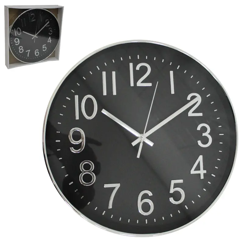 RELOGIO DE PAREDE REDONDO 30CM DE Ø