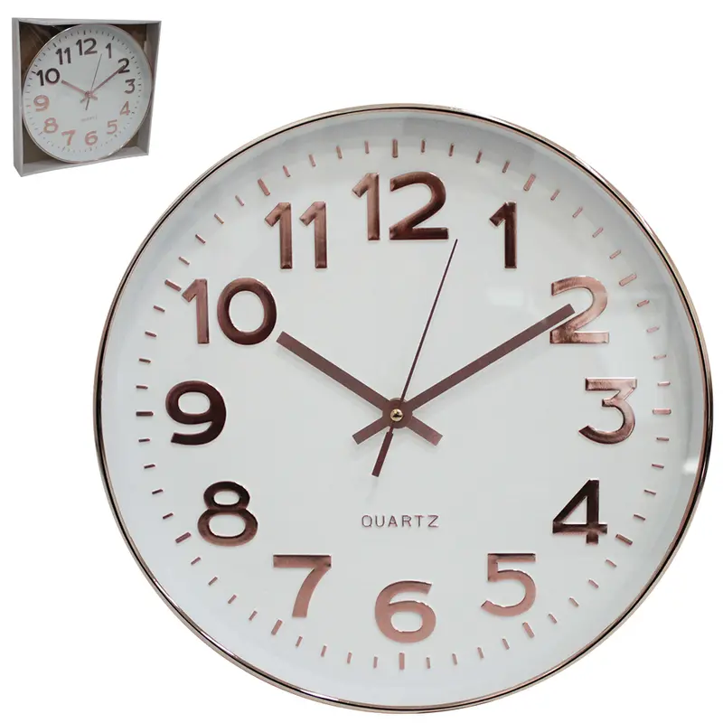 RELOGIO DE PAREDE REDONDO 30CM DE Ø