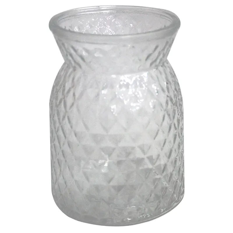 VASO DE VIDRO REDONDO 15,5X11CM DE Ø