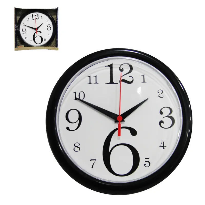 RELOGIO DE PAREDE REDONDO 25CM DE Ø