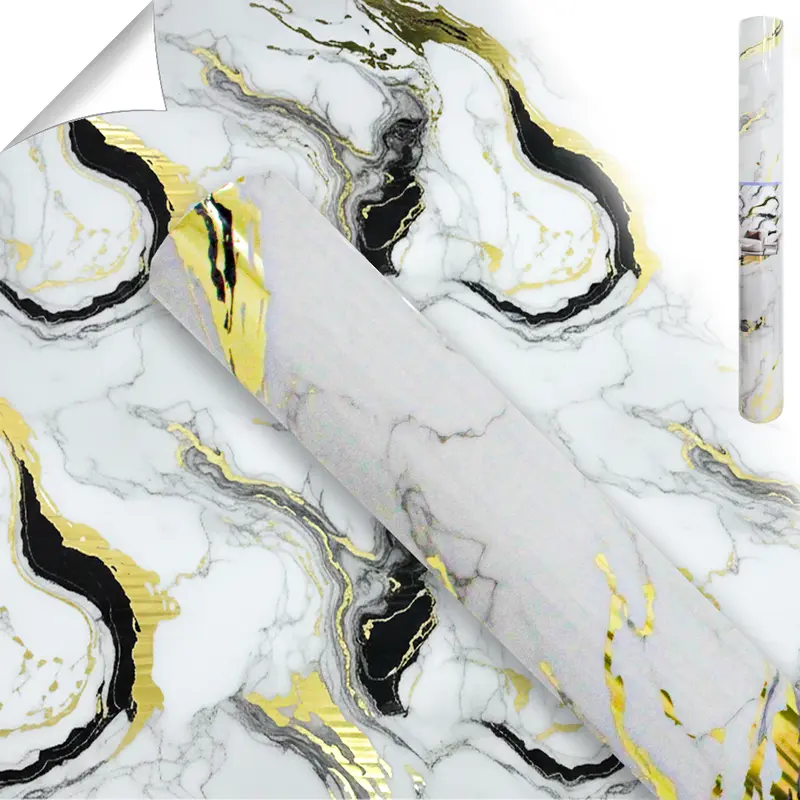 PAPEL DE PAREDE ROLO AUTOADESIVO MARMORE DECOR 120CMX3M