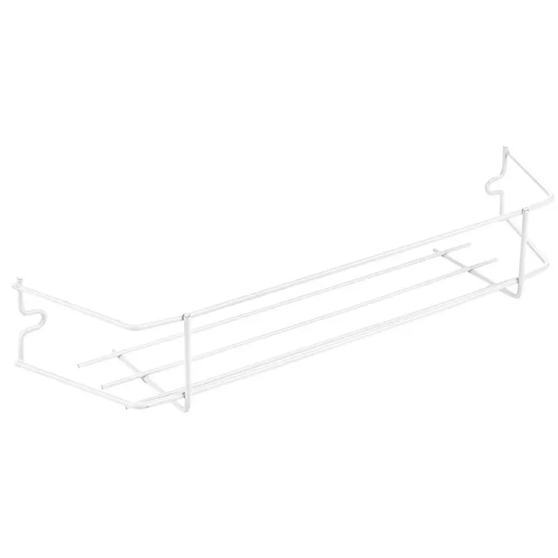 SUPORTE PRATELEIRA ORGANIZADOR ARAMADO PARA TEMPEROS BRANCO 31X7,5X5,5CM