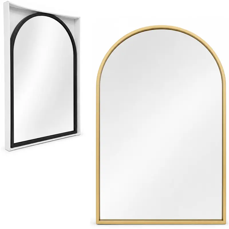 ESPELHO DE PENDURAR EMOLDURADO OVAL DECORATIVO 60X40CM