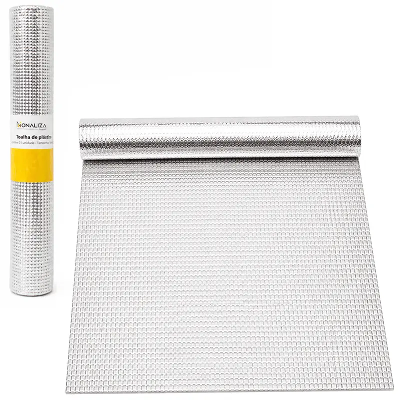 FORRO / ESTEIRA / TAPETE / TOALHA MULTIUSO ANTIDERRAPANTE PARA ARMARIO E GAVETA 45X200CM