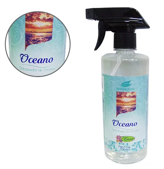 ODORIZADOR DE TECIDOS OCEANO COM GATILHO 500ML