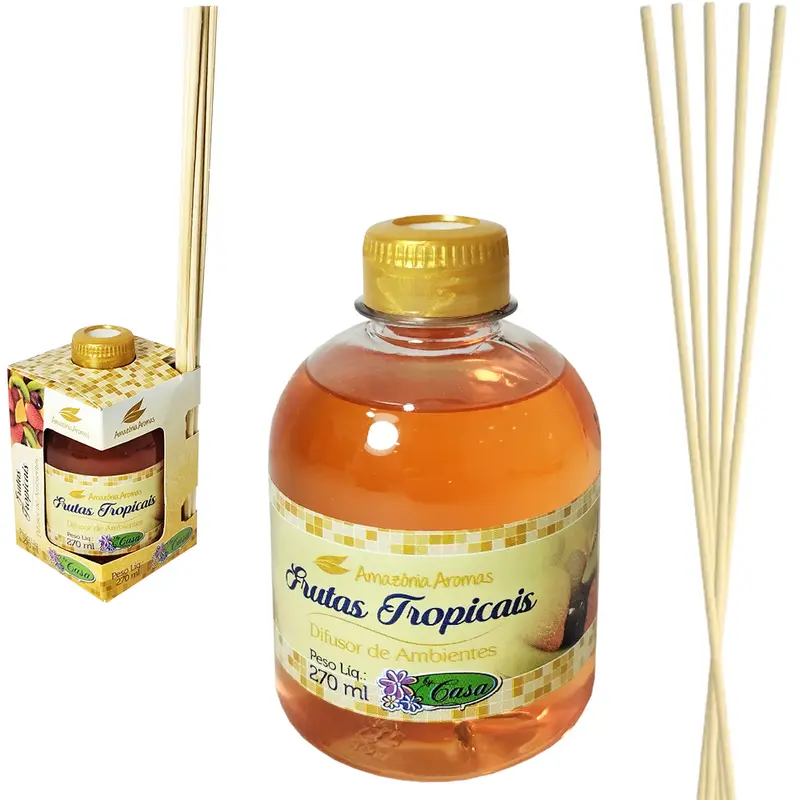 DIFUSOR DE AROMAS PARA AMBIENTES FRUTAS TROPICAIS 270ML