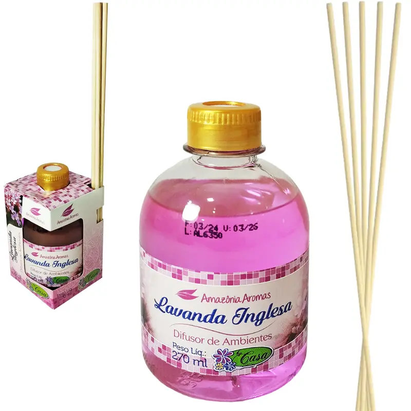 DIFUSOR DE AROMAS PARA AMBIENTES LAVANDA INGLESA 270ML