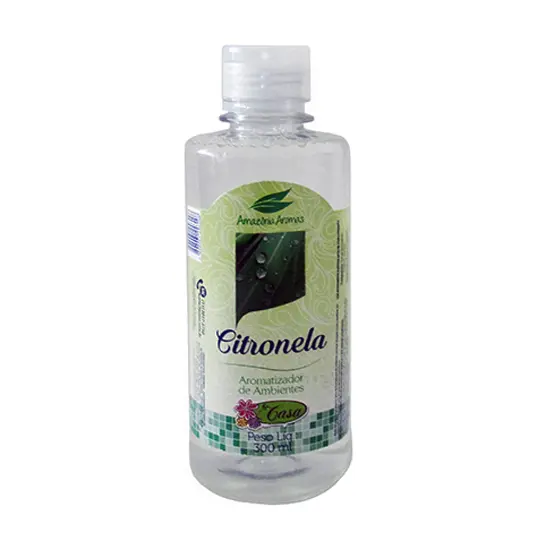 AROMATIZANTE DE AMBIENTES CITRONELA COM TAMPA FLIP 300ML