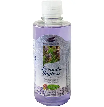 AROMATIZANTE DE AMBIENTES LAVANDA INGLESA COM TAMPA FLIP 300ML