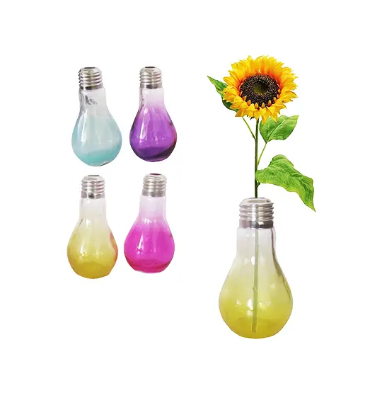 DIFUSOR DE AROMAS PARA AMBIENTES VASO DE VIDRO LAMPADA COLORS 14CM
