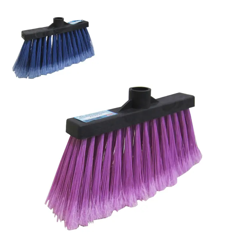 VASSOURA POP PLASTICA SEM CABO COLORS 28X14CM