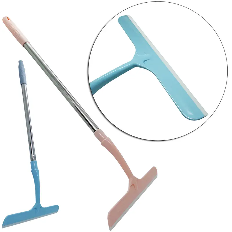 RODO DE PLASTICO CABO DE INOX 52X24CM