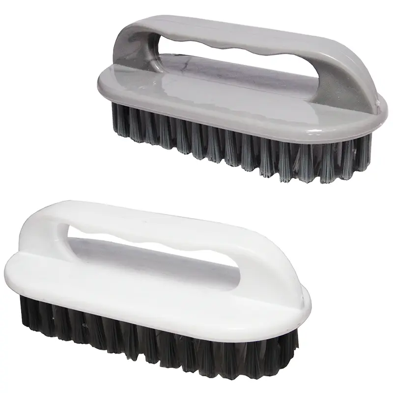 ESCOVA LAVADEIRA MULTIUSO COM ALCA DE PLASTICO COLORS 13X5CM