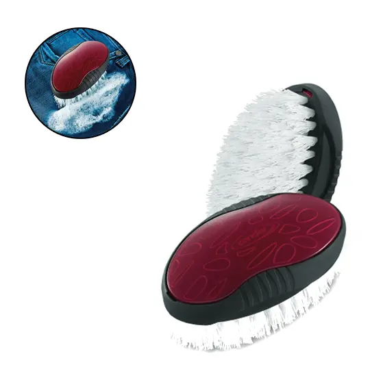 ESCOVA LAVADEIRA OVAL DE PLASTICO 12,5X7CM